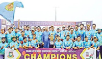 ডিপিএলে চ্যাম্পিয়ন আবাহনী পেলো ১২ লাখ ৬০ হাজার টাকা