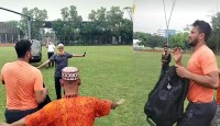 মোহামেডানকে খেলার মাঠে রেখেই হেলিকপ্টারে ঢাকায় ফিরলেন সাকিব