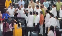 কোলকাতা পুরসভায় ধুন্ধুমারকাণ্ড, তৃণমূল ও বিজেপি কাউন্সিলরদের মধ্যে মারপিট