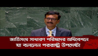 জাতিসংঘ সাধারণ পরিষদের অধিবেশনে যা বললেন পররাষ্ট্র উপদেষ্টা 