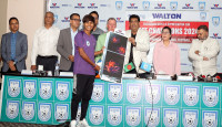 সাফ চ্যাম্পিয়ন মেয়েদের ওয়ালটনের সংবর্ধনা 