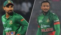 সাকিবের বিপক্ষে রাতে নামবে লিটন