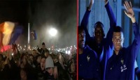  এমবাপ্পে-গ্রীজম্যানদের বীরেরবেশে বরণ করলো ফ্রান্স