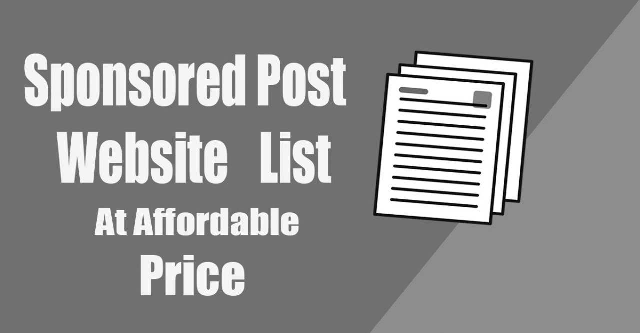 Publish Sponsored Articles with Do-Follow Links for Just $20