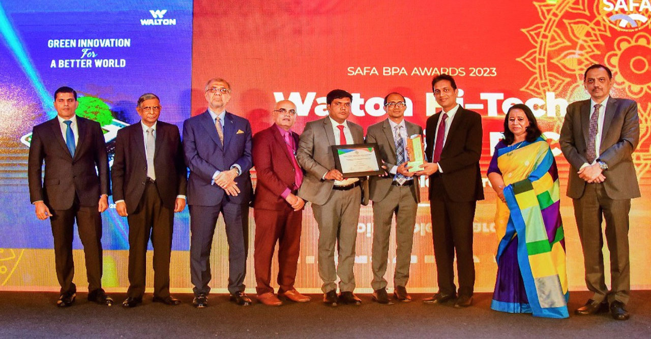Walton secures ‘SAFA Gold Award’ for third times