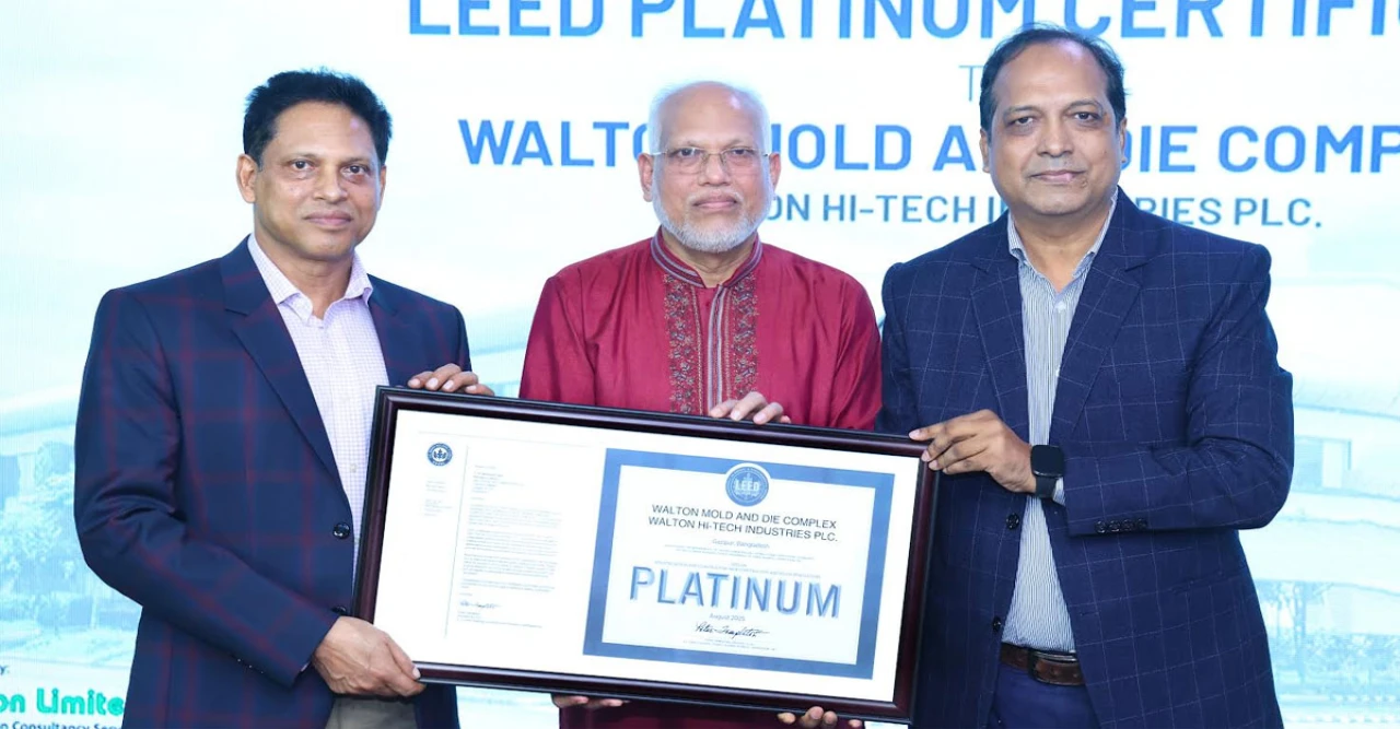 Walton gets LEED Platinum Certificate for its environment-friendly mold and die complex
