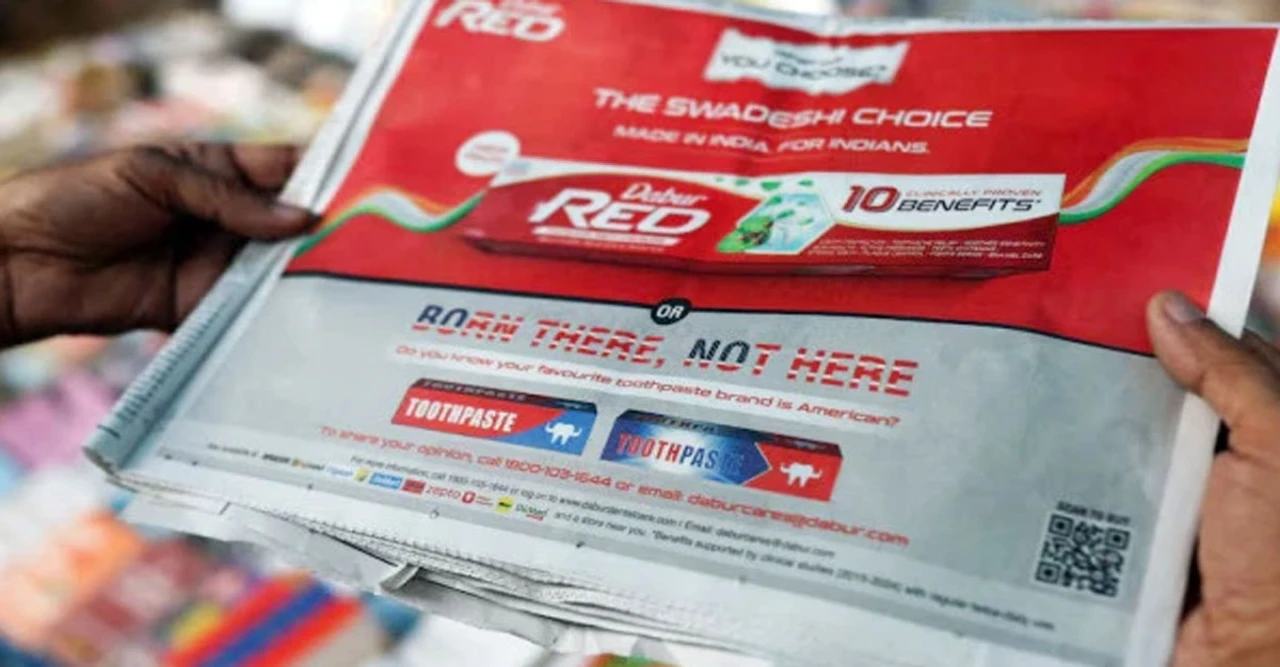 টুথপেস্ট যুদ্ধ! মার্কিন ব্র্যান্ড বনাম ভারতীয় ‘স্বদেশি’ – বাণিজ্য উত্তেজনায় ভোক্তাদের টেনে নিচ্ছে বিজ্ঞাপনের লড়াই