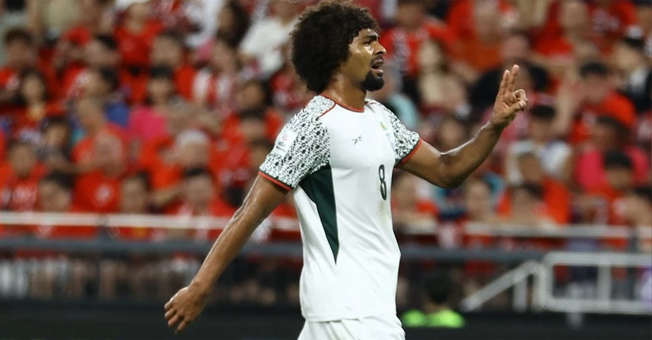 ম্যাচ উল্টে দিলেন হামজা! বাই-সাইকেলের পর পেনাল্টি, বাংলাদেশ ২-১ তে এগিয়ে