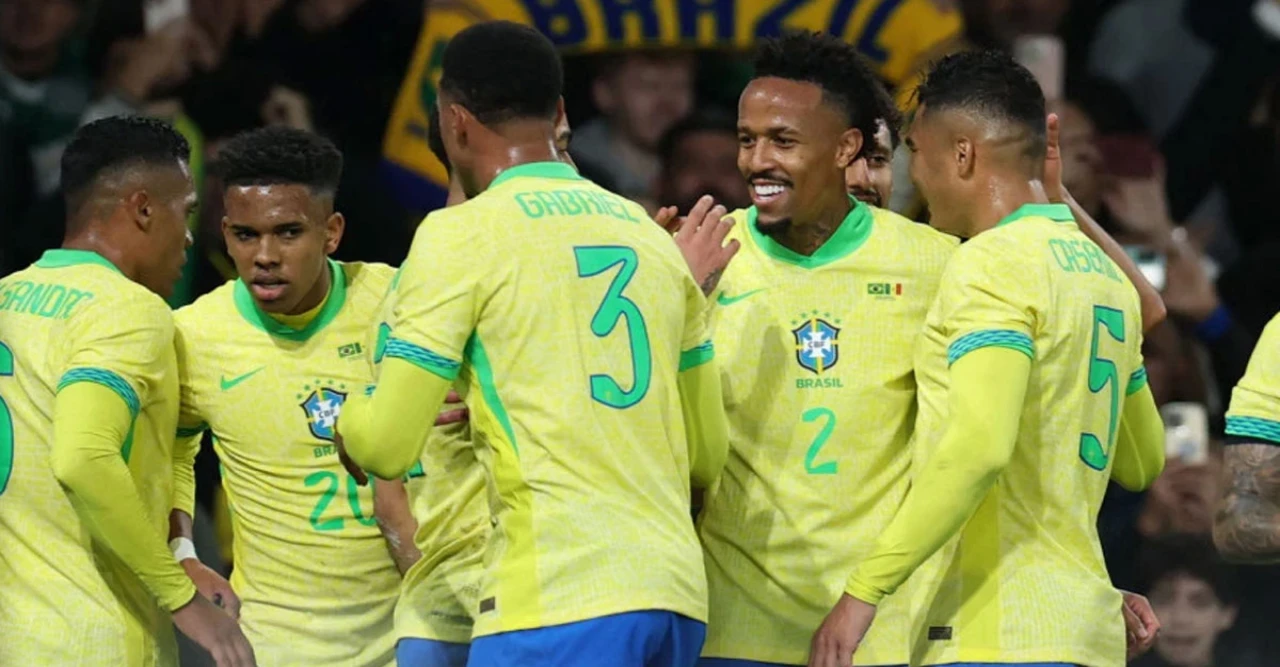 এস্তেভাও-কাসেমিরোর জোড়া গোলে সেনেগালকে ২-০ উড়িয়ে দিল ব্রাজিল—লন্ডনে সেলেসাওদের জয়জয়কার!