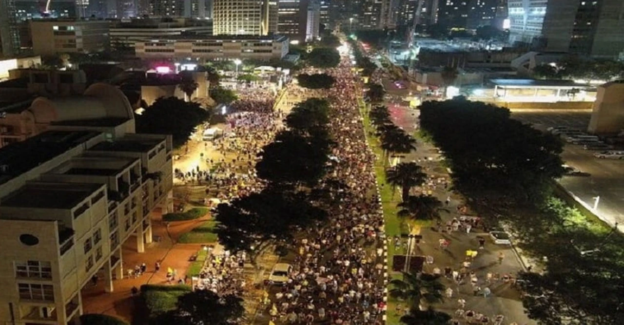তেল আবিবে ইহুদি বসতি স্থাপনকারীদের বিক্ষোভ: নেতানিয়াহু সরকারের ব্যর্থতার প্রতিবাদ