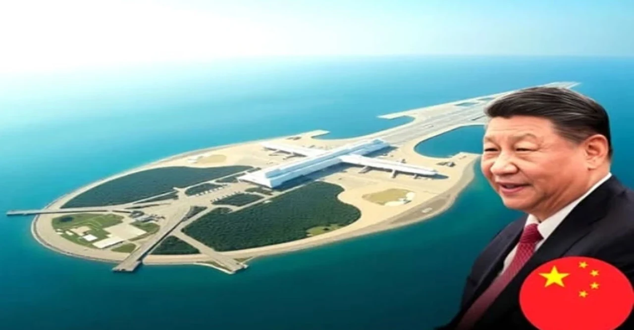 চীন বানাচ্ছে বিশ্বের সবচেয়ে বড় মানবসৃষ্ট দ্বীপ বিমানবন্দর: আকার দেখে চোখ কপালে উঠবে!