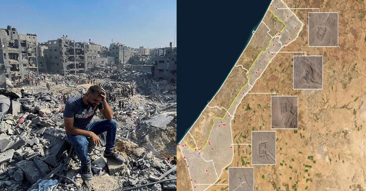 গাজায় ইসরায়েলের 'ইয়েলো লাইন' ভয়! দুই মাসে ১.৫ কিলোমিটার সরে এলো, বাড়ির কাছাকাছি ট্যাংক