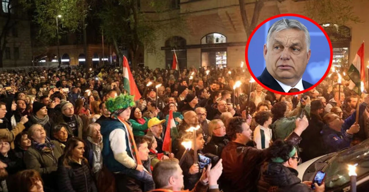 শিশু নির্যাতন কেলেঙ্কারিতে ফুঁসছে হাঙ্গেরি, অরবানের পদত্যাগ দাবিতে বুদাপেস্টে বিশাল বিক্ষোভ