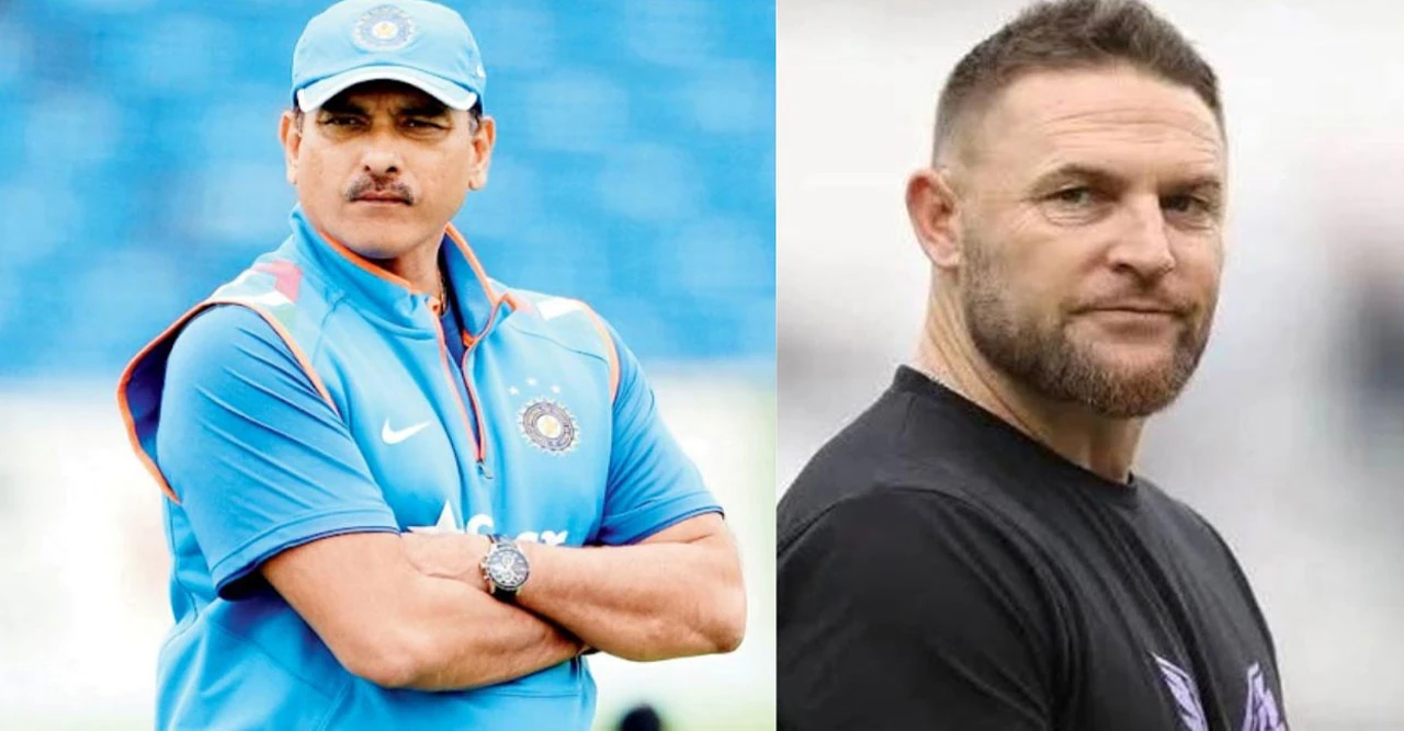 অ্যাশেজ ধ্বংসের পর ইংল্যান্ড ক্রিকেট বাঁচাতে রবি শাস্ত্রীকে বেছে নেওয়া হলো? ম্যাককালামের চাকরি বিপদে!