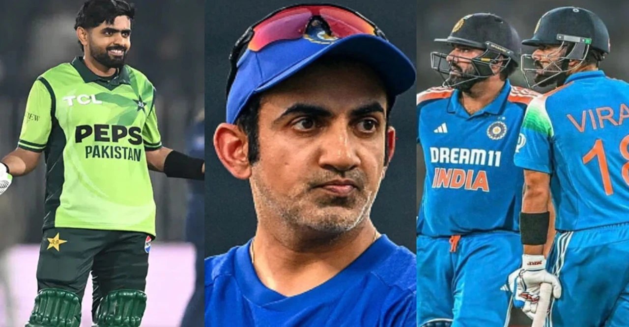 মাথা ঘুরিয়ে দেওয়া দাবি: গম্ভীর বললেন, কোহলি-রোহিতের চেয়েও এগিয়ে বাবর আজম!