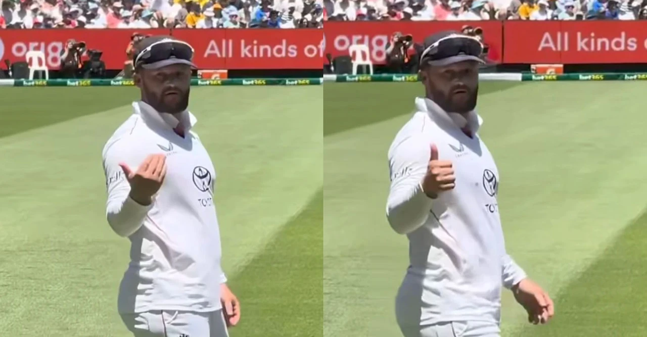 এমসিজিতে লাইভ অ্যাশেজ টেস্টে দর্শকদের কাছ থেকে বিয়ার চেয়ে বসলেন বেন ডাকেট,