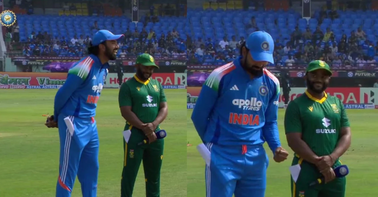 ২০ টস পর অবশেষে ভাগ্য খুলল ভারতের, রাহুলের অদ্ভুত উদযাপনে হাসির ঝড়