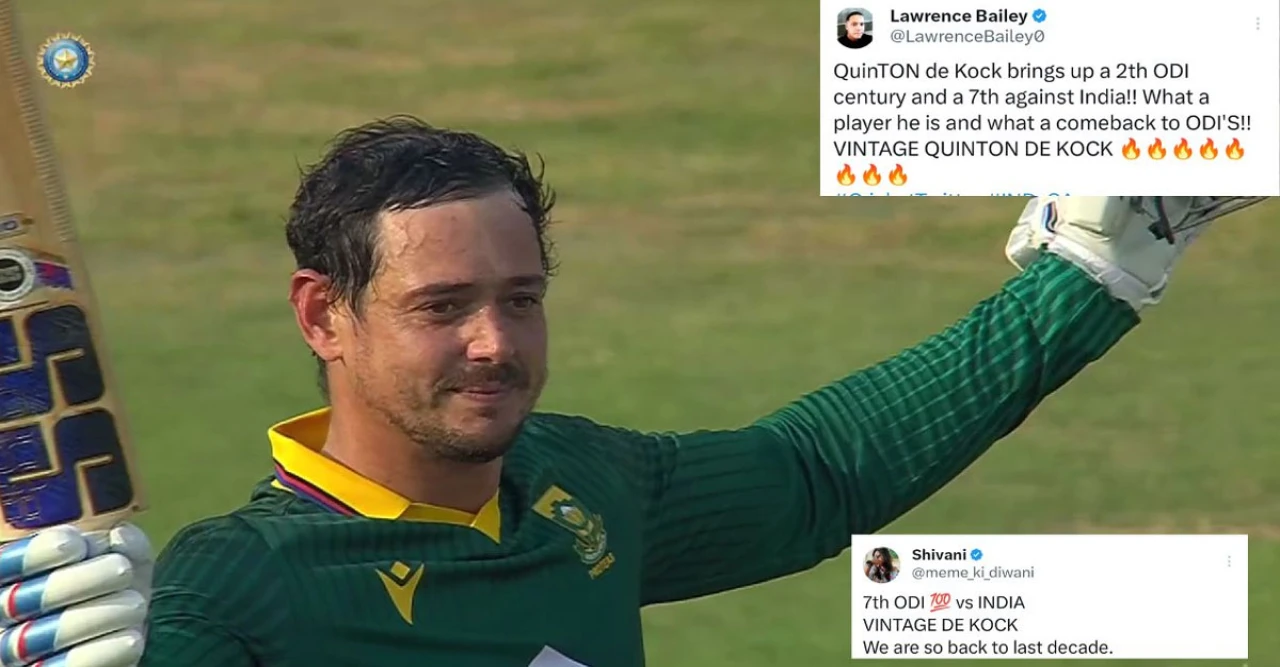 ভারতের বিপক্ষেই শতরান পছন্দ ডি কক-এর! ভিজাগে সেঞ্চুরি হাঁকিয়ে তুমুল ভাইরাল দক্ষিণ আফ্রিকার ওপেনার"