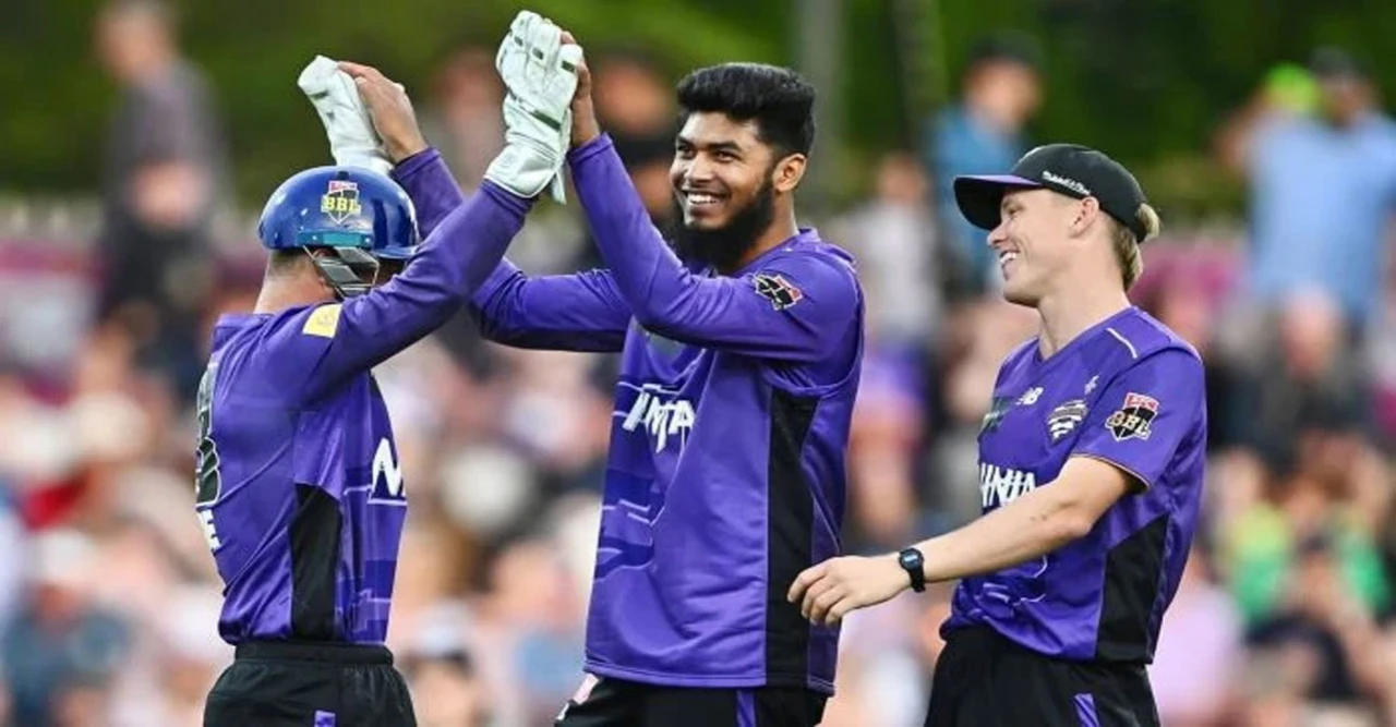 রিশাদের আগুনে বোলিংয়ে বিধ্বস্ত অ্যাডিলেড, বিগ ব্যাশে শীর্ষস্থান আরও শক্ত করল হোবার্ট