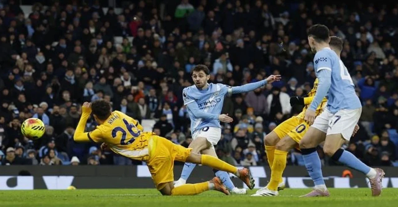 নিজের মাঠেই ব্রাইটনের সাথে ড্র! পয়েন্ট হারিয়ে ফাঁসকাল ম্যানচেস্টার সিটির