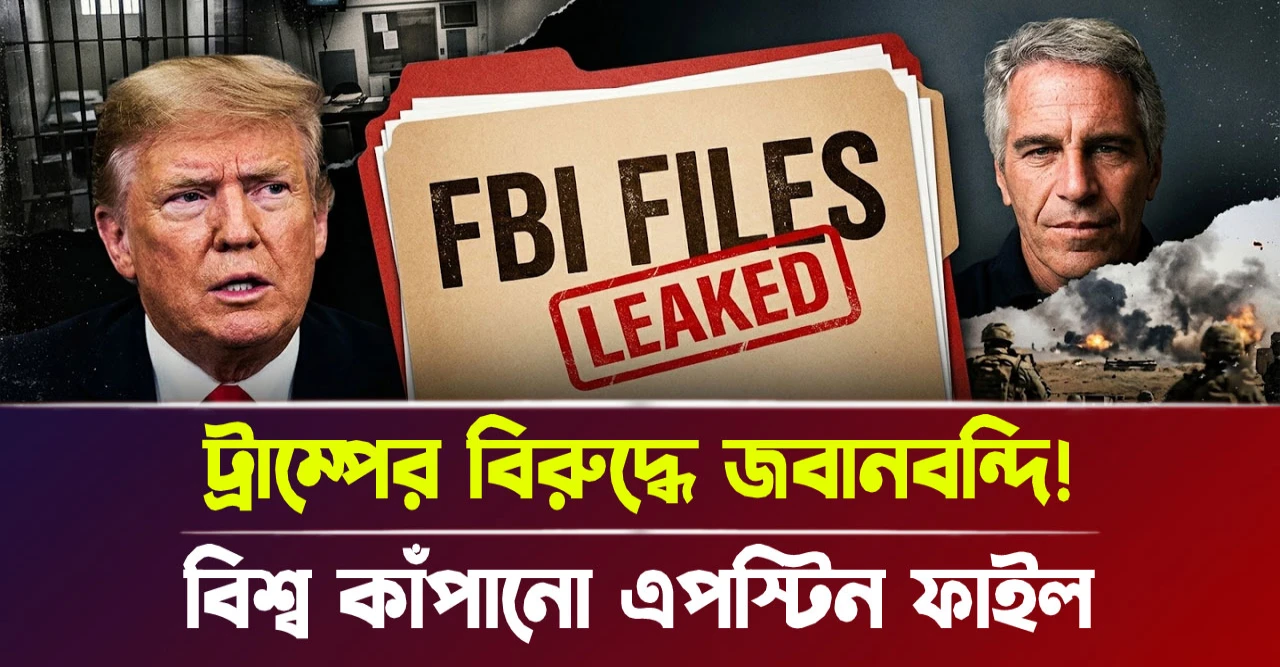 বিশ্ব কাঁপানো এপস্টিন ফাইল! ট্রাম্পের বিরুদ্ধে জবানবন্দি!
