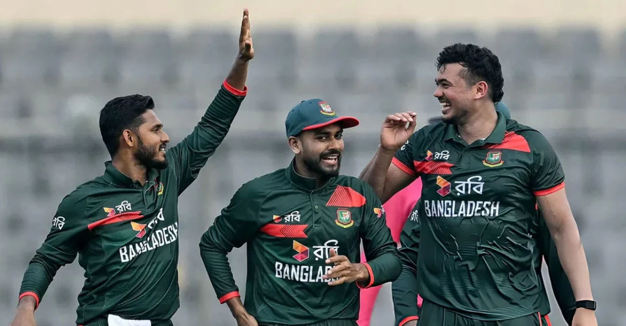 সাদাকাতের ঝড়ের পর বাংলাদেশের পাল্টা আঘাত, মিরাজের পর তাসকিন-রানায় ধাক্কা খেল পাকিস্তান ইনিংস