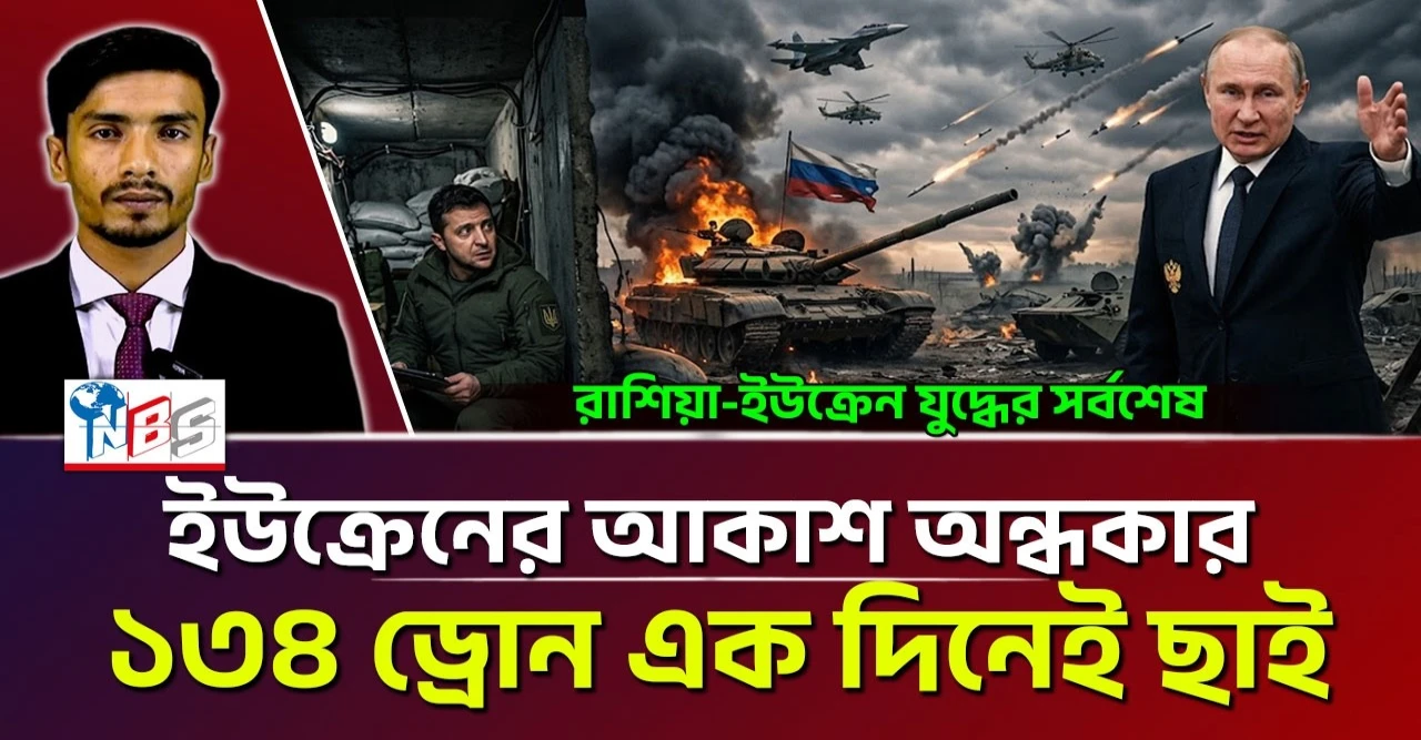 জেলেনস্কির আত্মসমর্পণের সময় ঘনিয়ে এসেছে! কিয়েভের আকাশ আজ অন্ধকার!