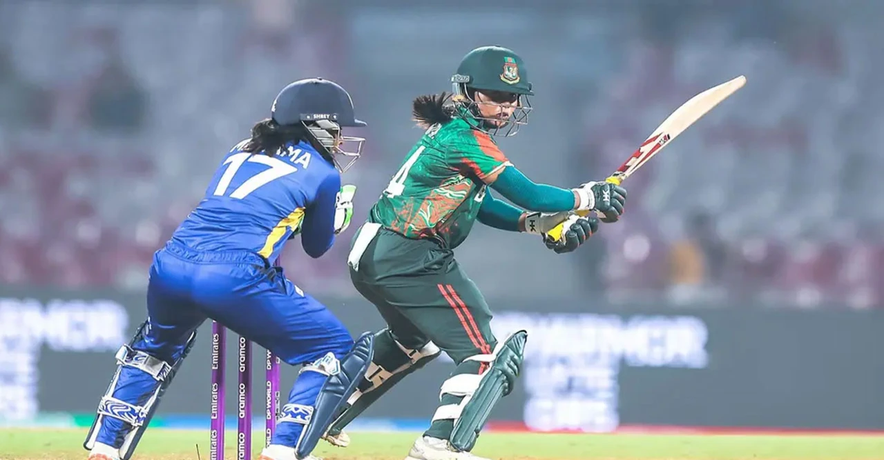 শারমিন আক্তারের ফিফটি ও শেষ মুহূর্তের নাটকীয়তায় শ্রীলঙ্কাকে হারাল বাংলাদেশ নারী দল