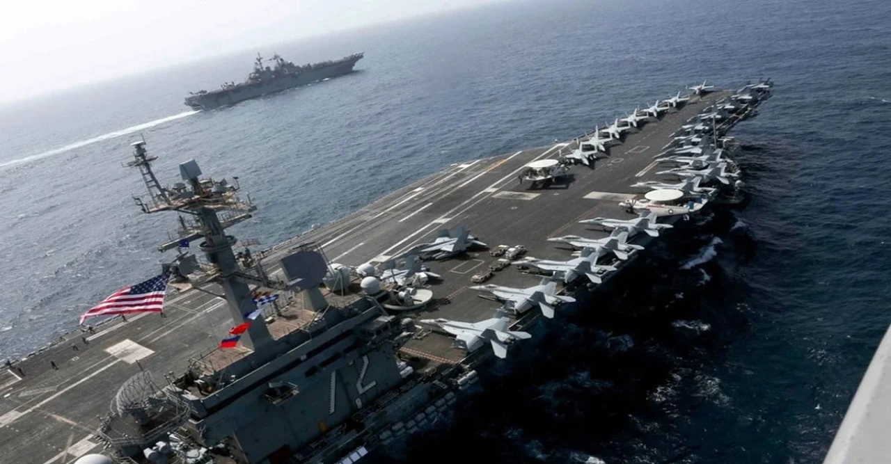 যুদ্ধবিরতির মাঝেই আরও রণতরি পাঠাল আমেরিকা! মধ্যপ্রাচ্যে চরম উত্তেজনা