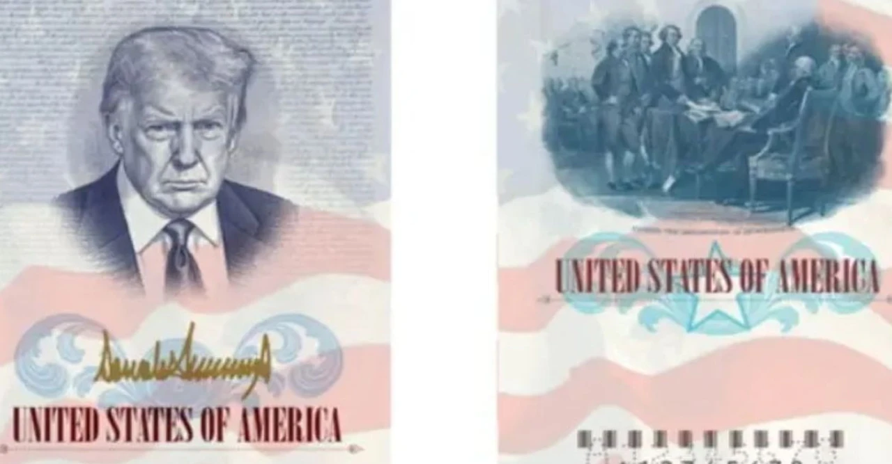  চমক! আমেরিকার নতুন পাসপোর্টে নিজের ছবি বসাচ্ছেন ট্রাম্প, বিতর্ক শুরু