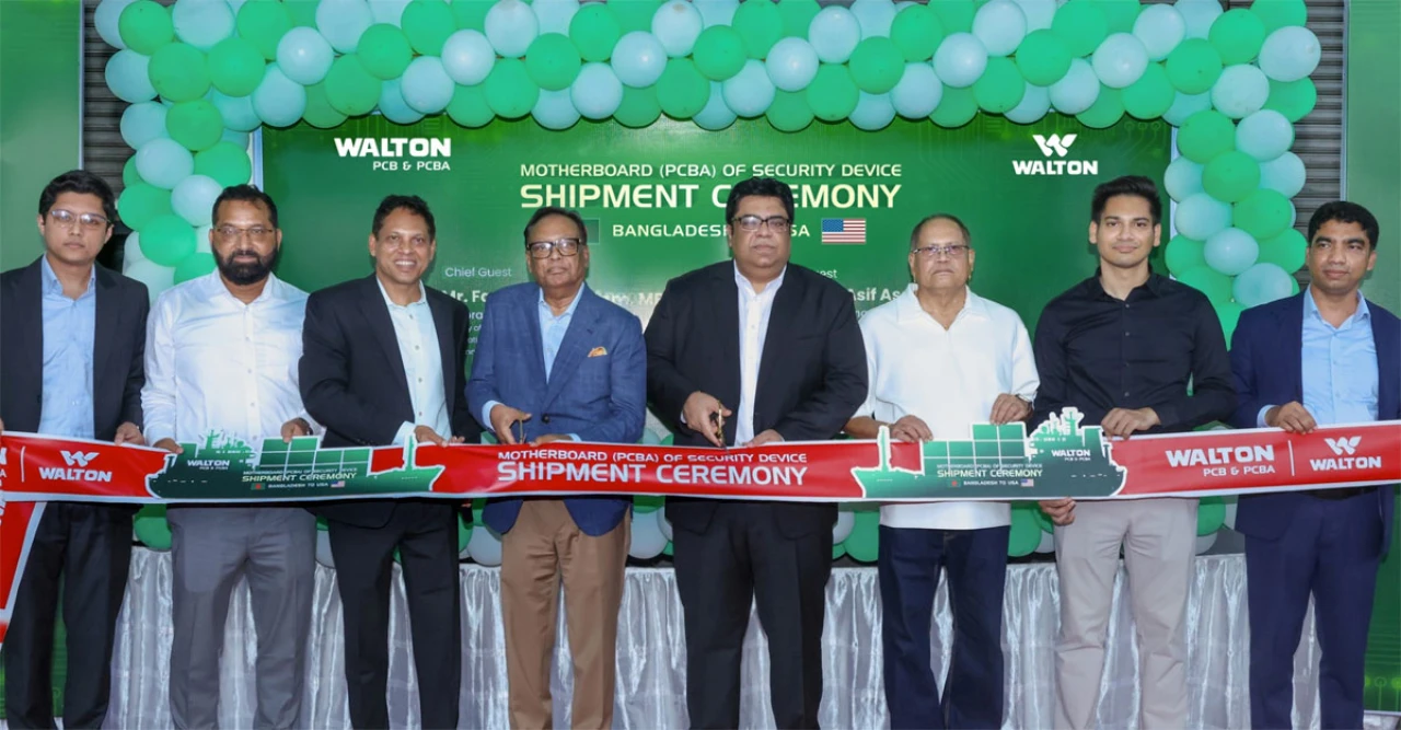 বাংলাদেশে তৈরি মাদারবোর্ড যাচ্ছে যুক্তরাষ্ট্রে, নিরাপত্তা ব্যবস্থায় ব্যবহৃত হবে ওয়ালটনের প্রযুক্তিপণ্য