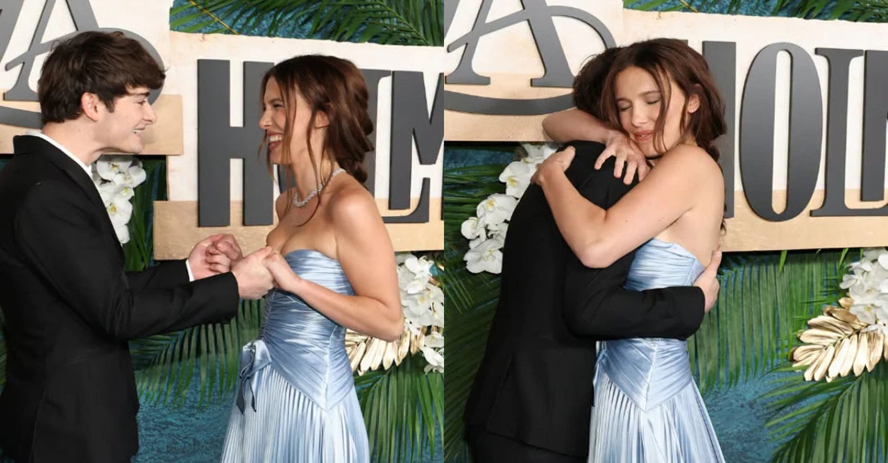Millie Bobby Brown and Noah Schnapp Reunite at 'Enola Holmes 3' Premiere in Emotional Red Carpet Moment