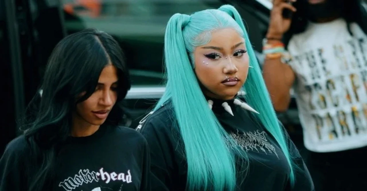 North West Commands Attention in Punk-Inspired Paris Fashion Week Look