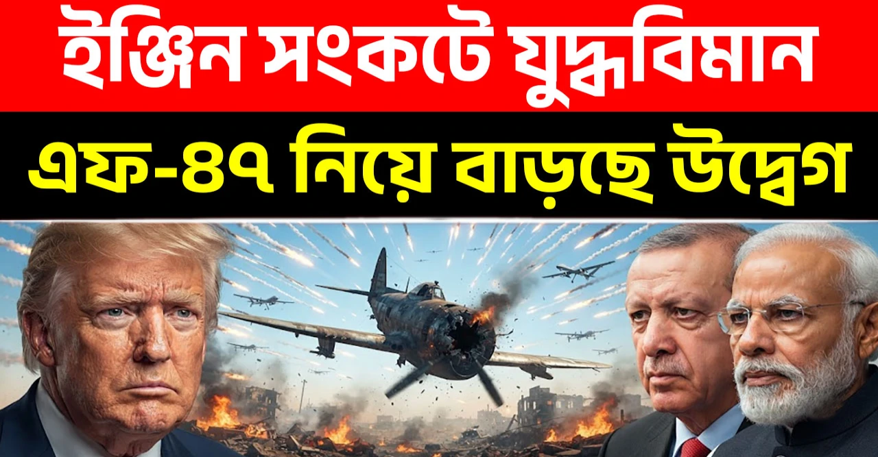 F-47 vs ইঞ্জিন সংকট: আমেরিকার ষষ্ঠ প্রজন্মের যুদ্ধবিমানও কি ভারত-তুরস্কের মতো একই সমস্যায়?