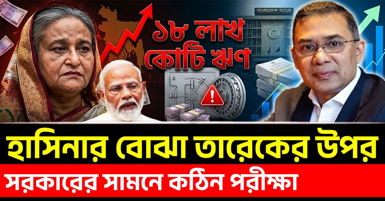 আওয়ামী লীগ আমলের ১৮ লাখ কোটি ঋণের বোঝা সামলাবে বিএনপি সরকার