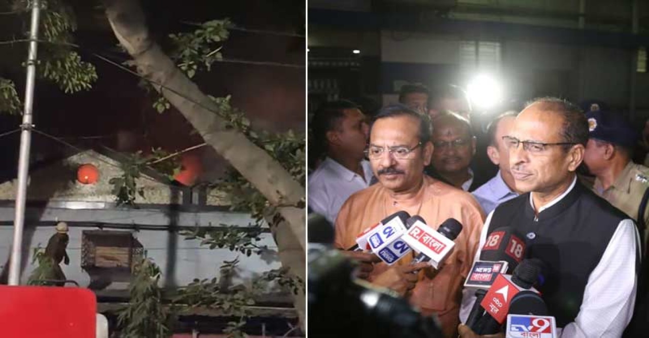 অগ্নিকাণ্ডের জেরে সকালেও আতঙ্ক এসএসকেএমে, ফরেনসিক তদন্তের নির্দেশ মুখ্যসচিবের