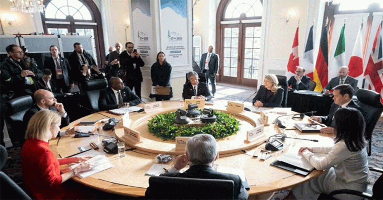 রাশিয়াকে শেষব নিষেধাগ্নার সেচারি জি-২