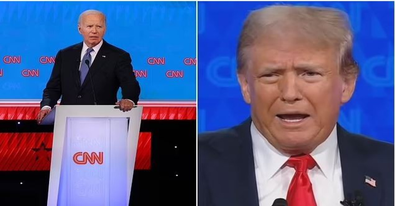 ট্রাম্পের প্রশ্নের জবাব দিতে ১২ মিনিট খেই হারিয়ে ফেলেন বাইডেন