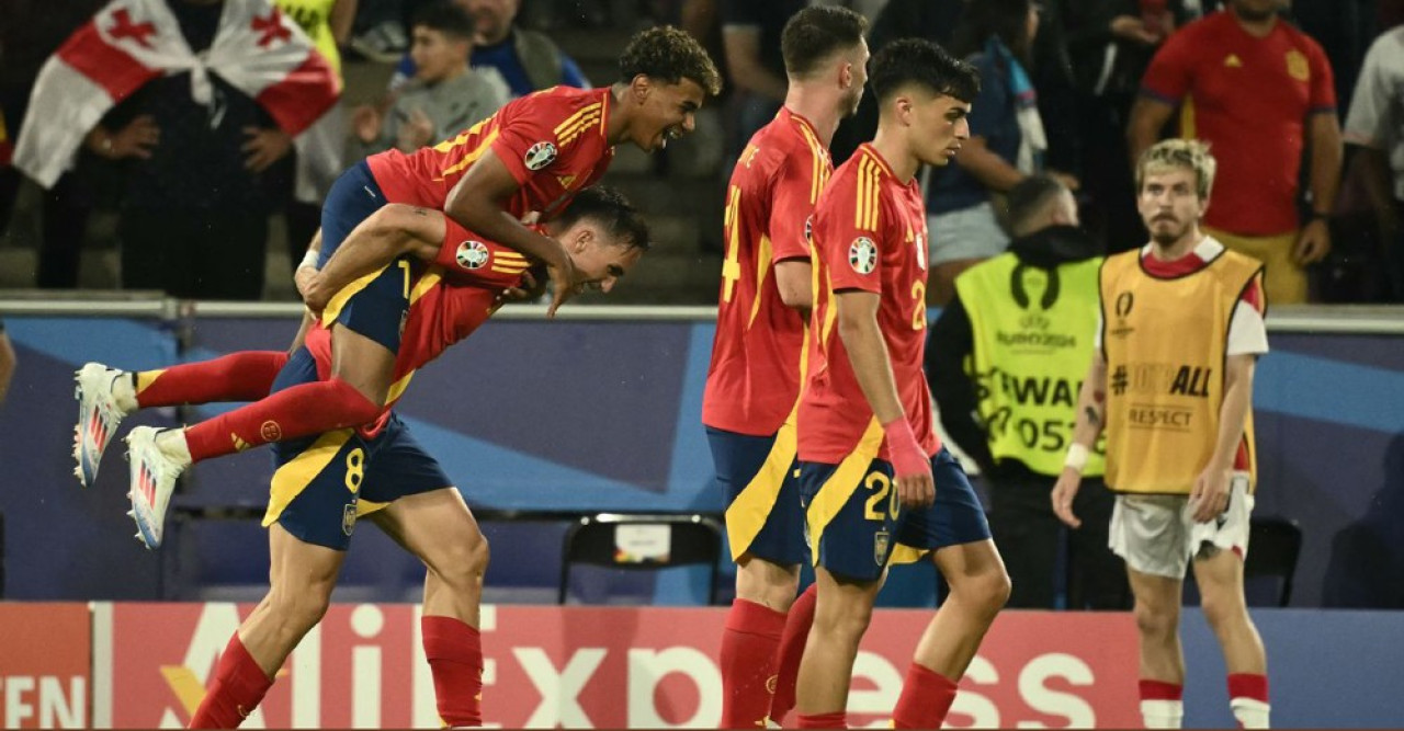 জর্জিয়ার রূপকথার ইতি, স্পেন কো. ফাইনালে