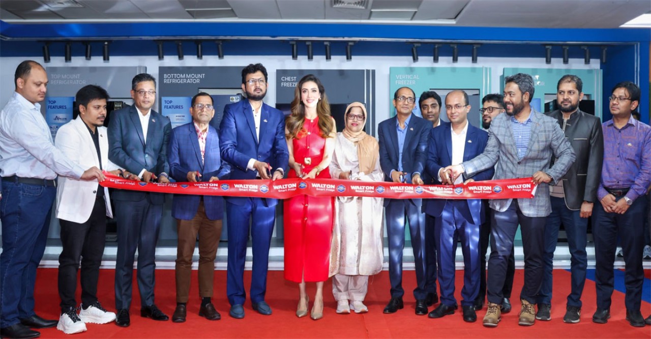 ওয়ালটনের এআই, আইওটিসহ অত্যাধুনিক ফিচার সমৃদ্ধ নতুন মডেলের স্মার্ট ফ্রিজ উন্মোচন