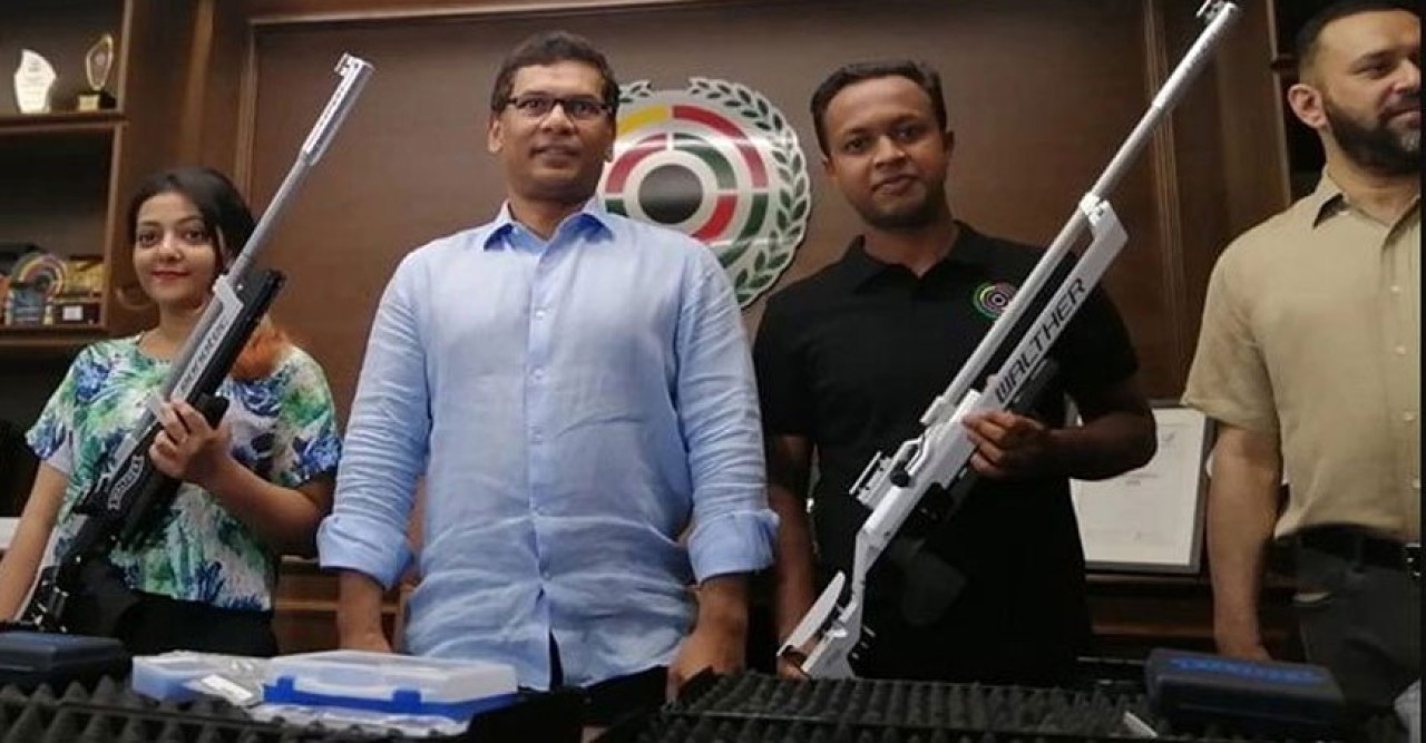 শ্যুটারদের জন্য ৫০টি এয়ার রাইফেল আমদানি