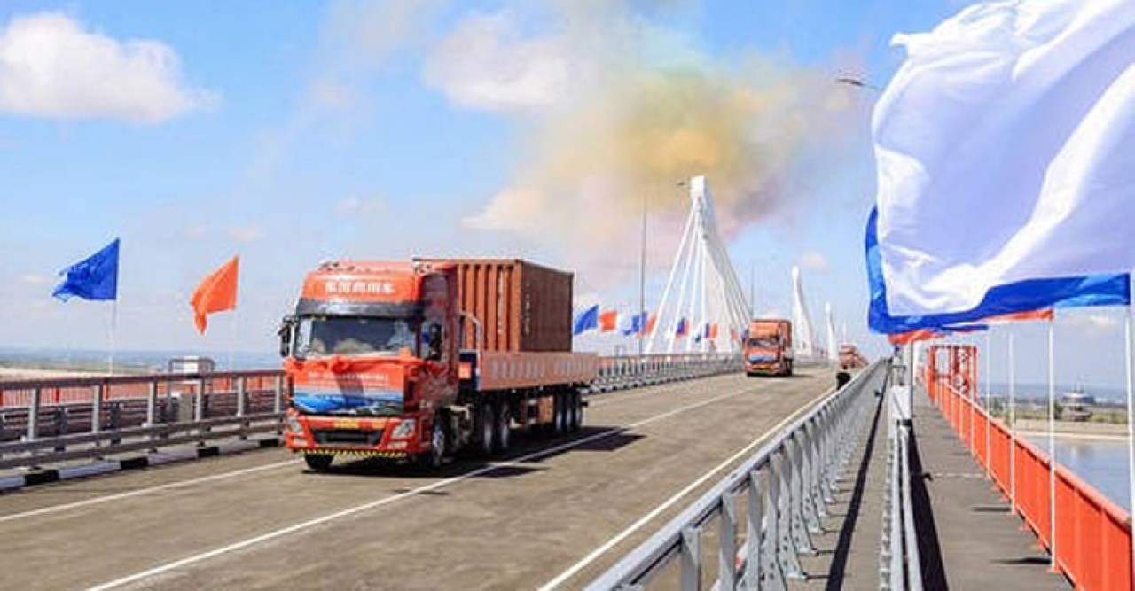 রাশিয়া-চীন সীমান্তে নতুন সেতু চালু