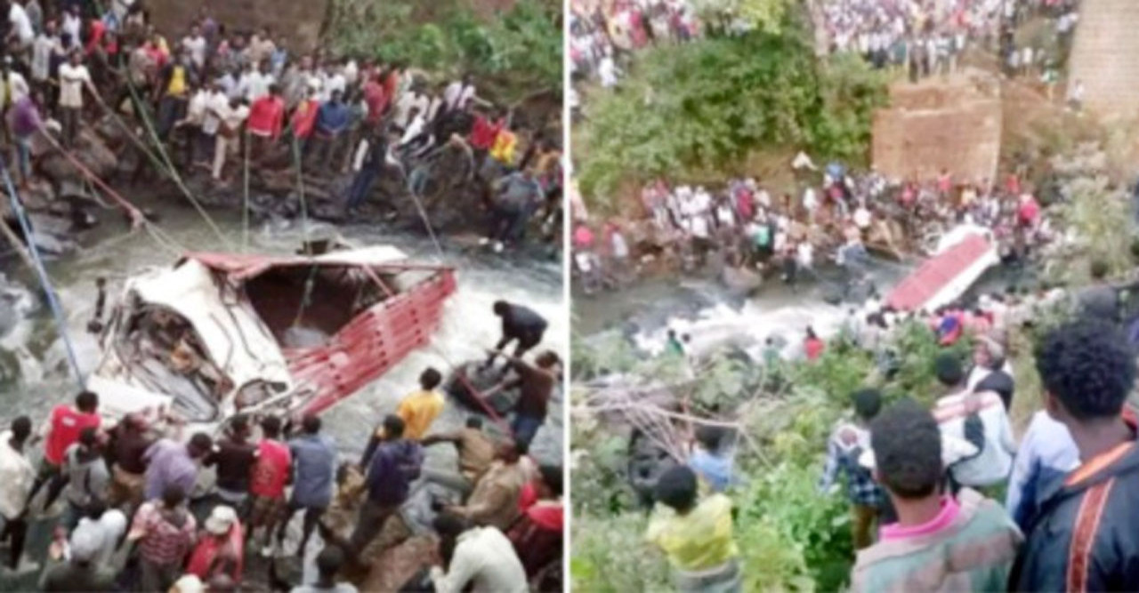 ভয়াবহ সড়ক দুর্ঘটনায় ইথিওপিয়ায় ৬৬ জন নিহত