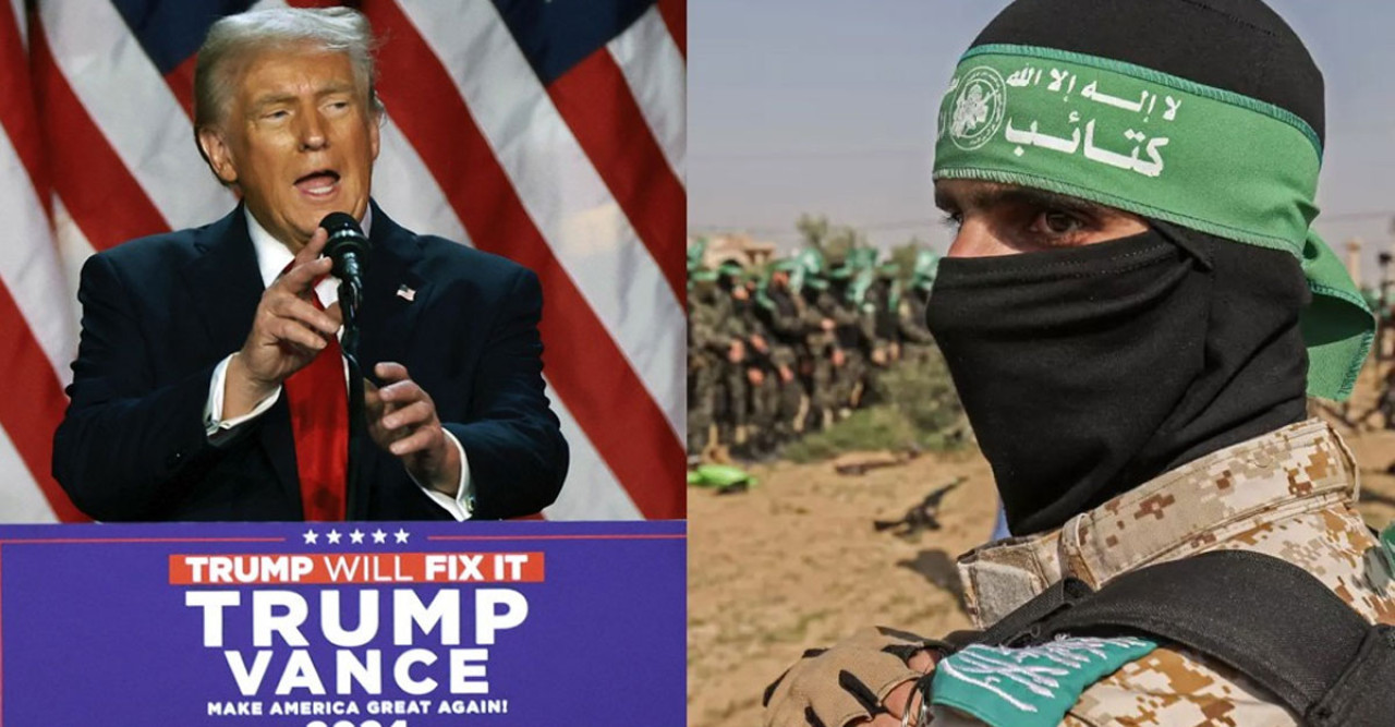 ট্রাম্পের বিজয় ঘোষণায় যে প্রতিক্রিয়া জানালো হামাস