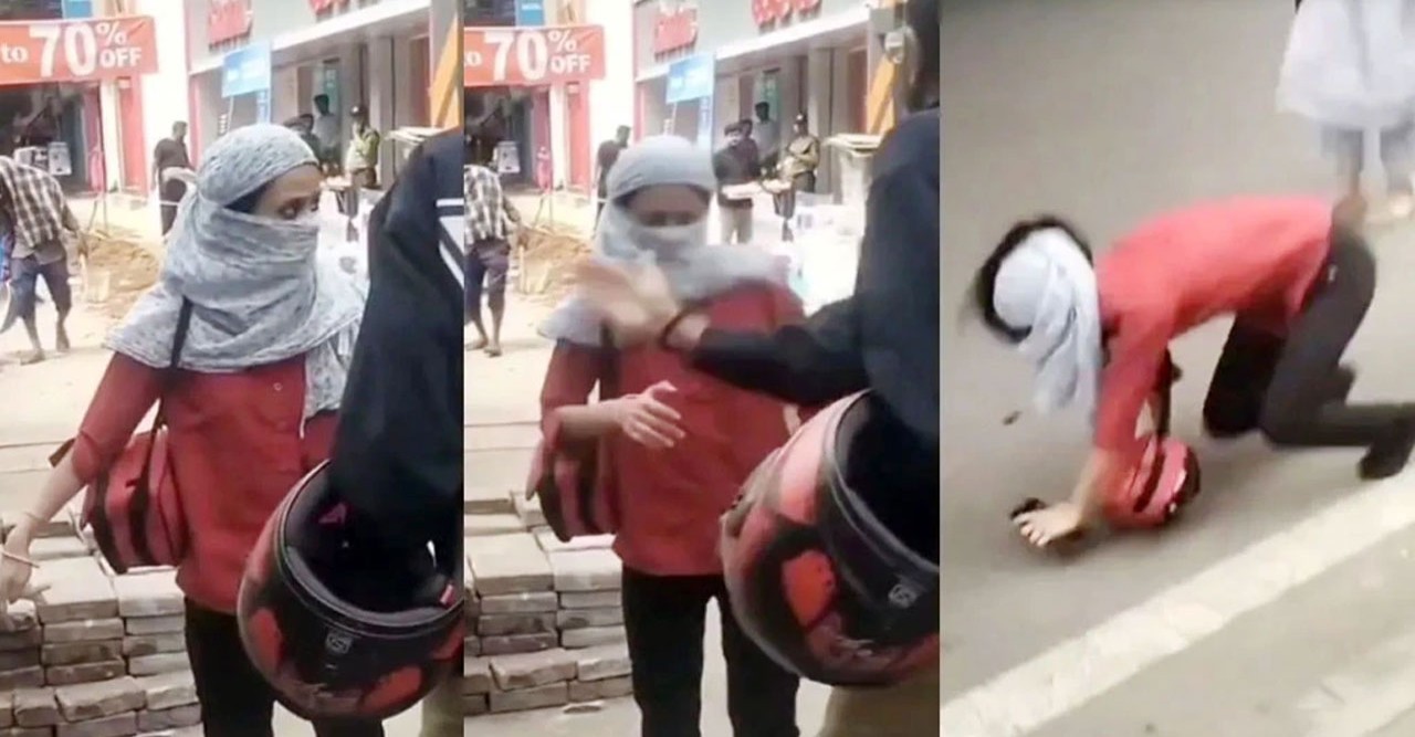 ভাষা ও ভাড়াকে ঘিরে উত্তপ্ত বিতর্ক, বাইকচালকের চড়ের শিকার নারী যাত্রী 