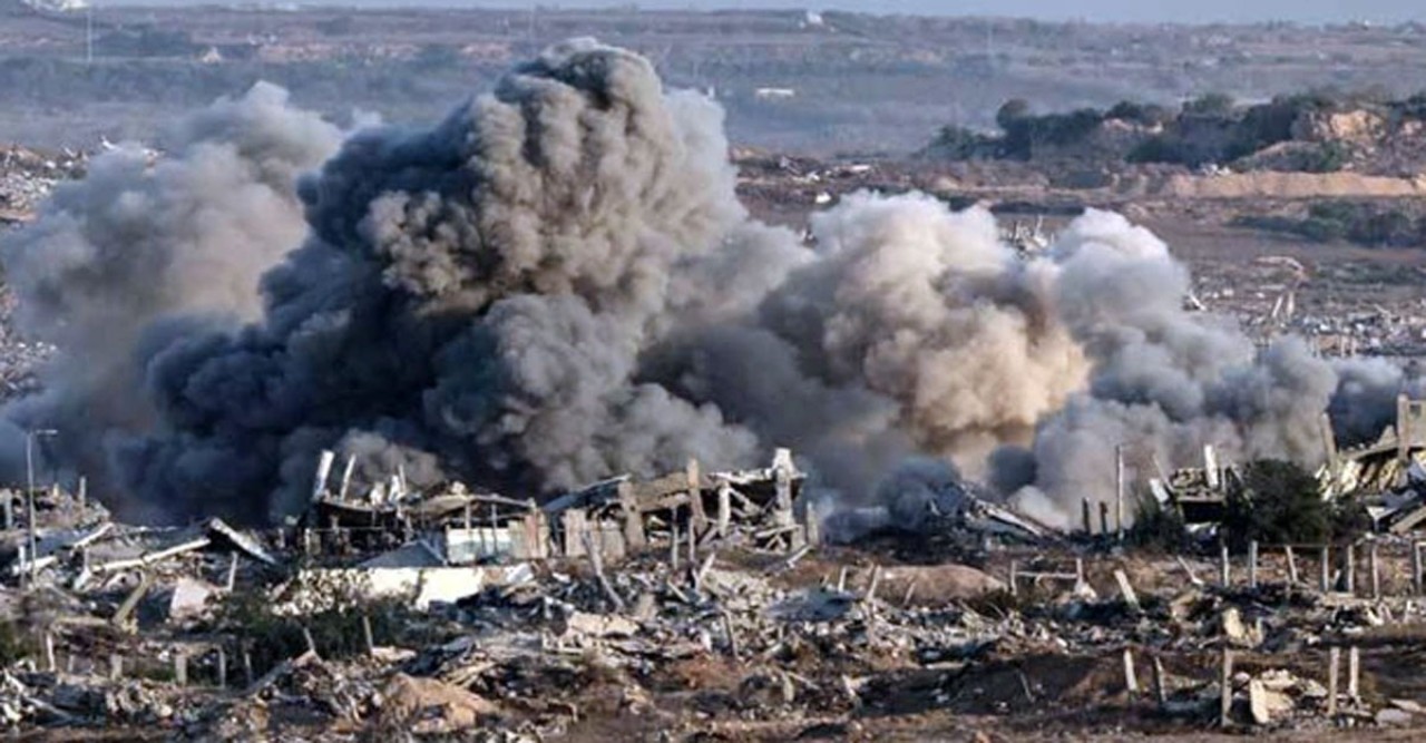 গাজার ধ্বংসযজ্ঞ: স্যাটেলাইট চিত্রে ধরা পড়ল ইসরায়েলের পরিকল্পিত অভিযান