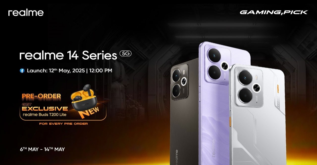realme Set to Launch Power-Packed 14 5G Series in Bangladesh with Exclusive Pre-Booking Bonuses!