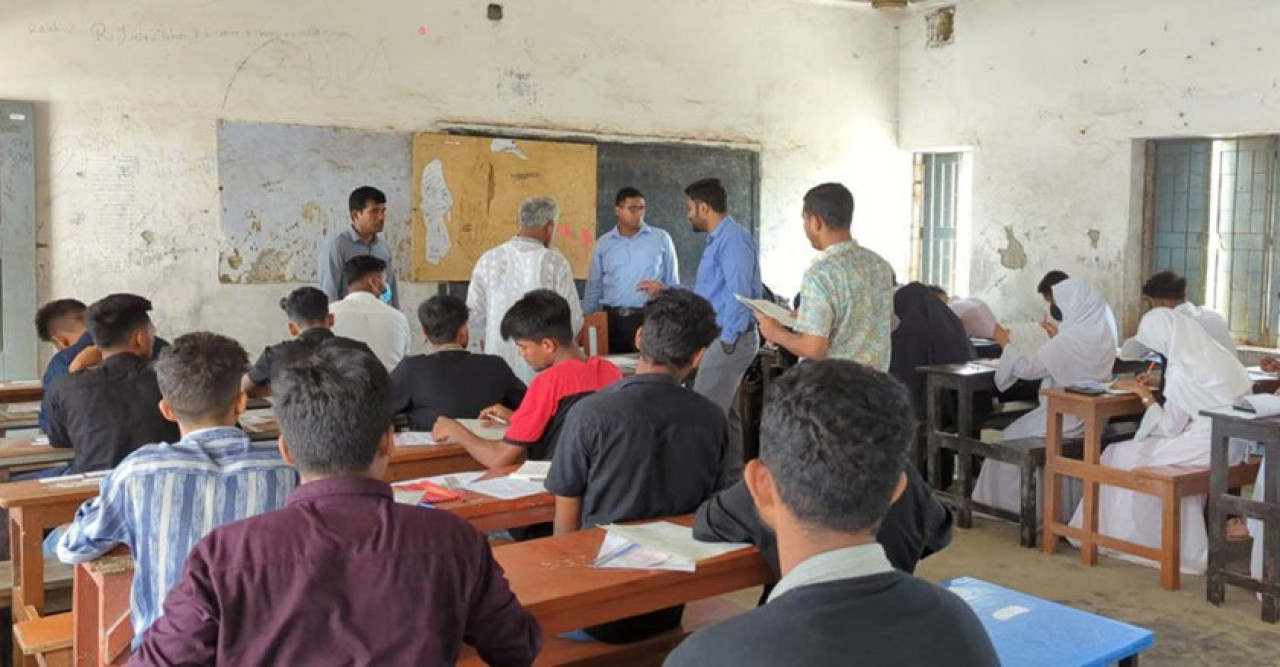 নগরকান্দায় এইচএসসির ৬ পরীক্ষার্থী বহিষ্কার