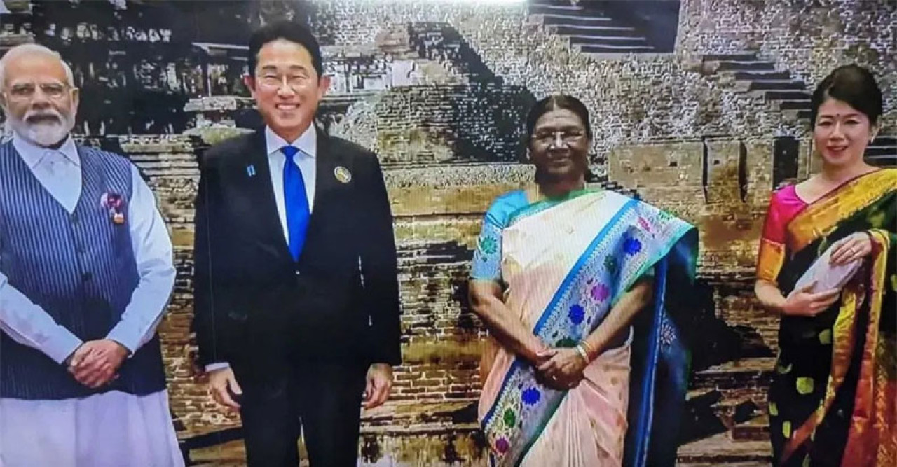 জি ২০ তে আসা ফার্স্ট লেডিরা মজেছেন ভারতীয় ফ্যাশনে