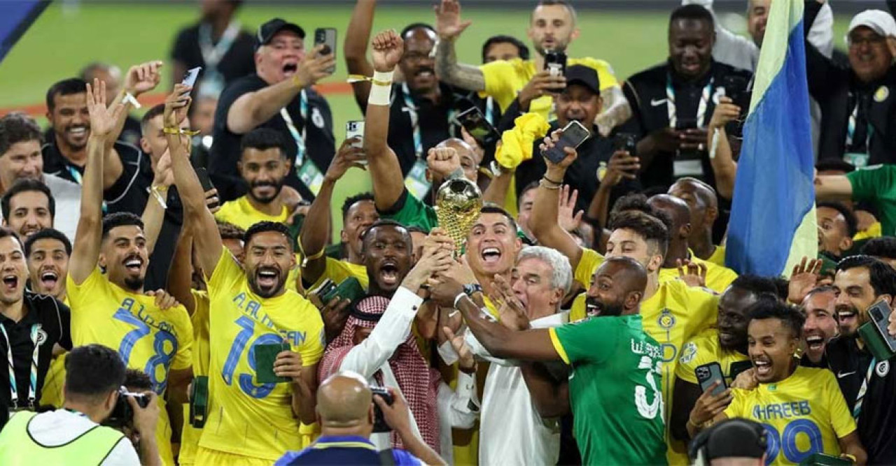 রোনালদোর জোড়া গোলে চ্যাম্পিয়ন আল-নাসর